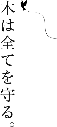 木はすべてを守る